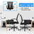 Office Chair Ergonomic Mesh Task Chair Swivel Rolling Office Computer Chair Adjustable Height Office Chair Executive Desk Chair with Armrest Wheels for Office Home-1613158466