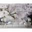 Murale de fleurs de magnolia Takako-789757196