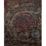 ArtTec Silk Collection One-of-a-Kind 7.11 X 9.8 Hand Knotted Area Rug