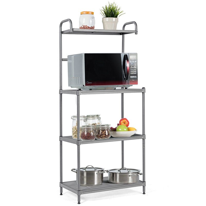 58cm Iron Standard Baker's Rack with Microwave Compatibility