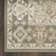 Tapis oriental rectangulaire en polypropylène tissé à la machine Bowra
