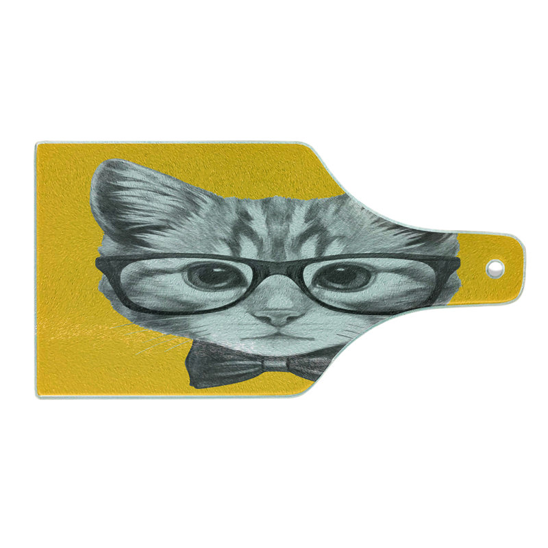 Planche à découper en verre trempé Ambesonne