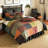 Woodland Square Quilted Reversible Throw Pillow