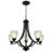 Dunfermline 5 - Light Dimmable Empire Chandelier