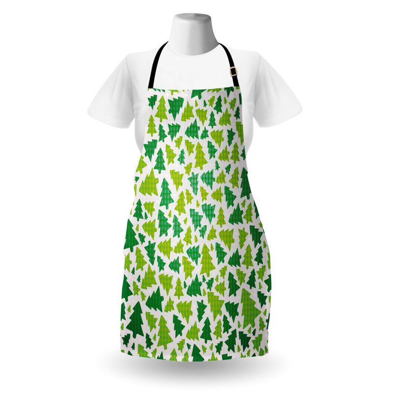 Christmas No Pattern Bib Apron