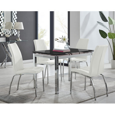 Ensemble de table de salle à manger extensible Tierra Modern