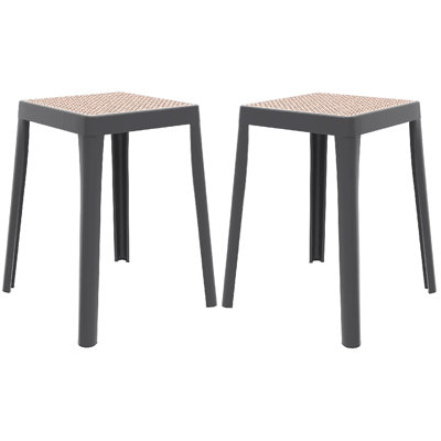 Tabouret en plastique Dantoni