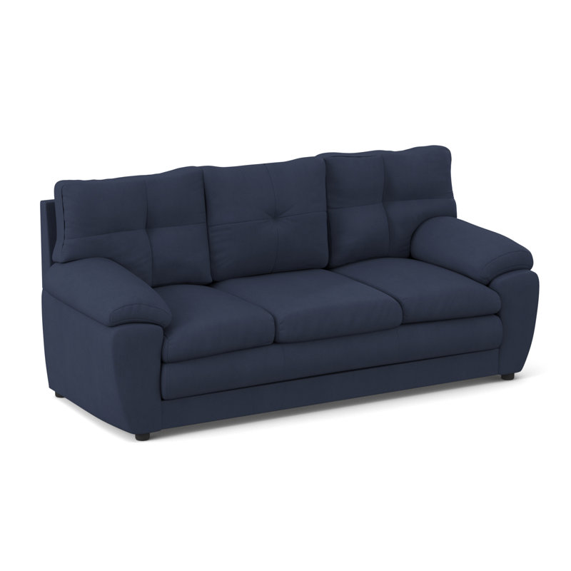 Kenn Upholstered 84'' Sofa, Bulldozer Royal
