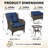 Anahit 5-Piece Outdoor Conversation Seating Group with Cushions-799647327