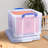 Brayden Studio® 32 Liter Storage Container w/Snap Lock Handles, Clear -88121187