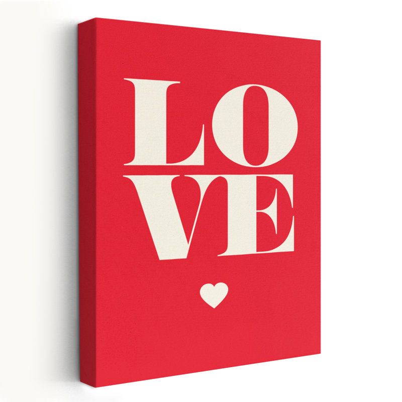 Amour - Art inspirant, H 24 po x l 16 po