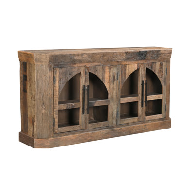 Durias Solid Wood Sideboard with Arched Doors