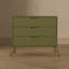 Commode vert olive