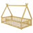 Tent-Shaped Teepee Bed With Safety Rails-156248337