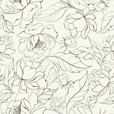 Michelet Peel & Stick Floral Tile
