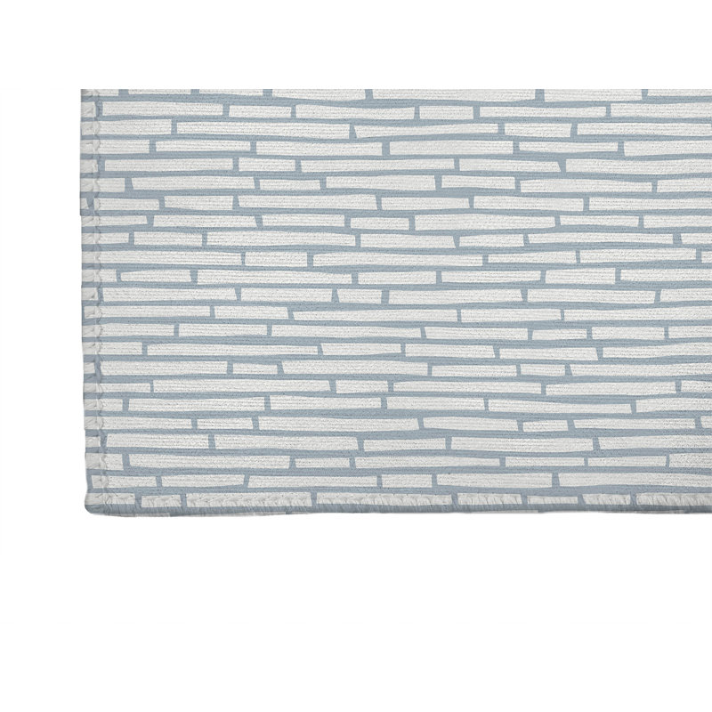 Cultural Rows Non-Slip Outdoor Rug, Rectangle 4' x 6'