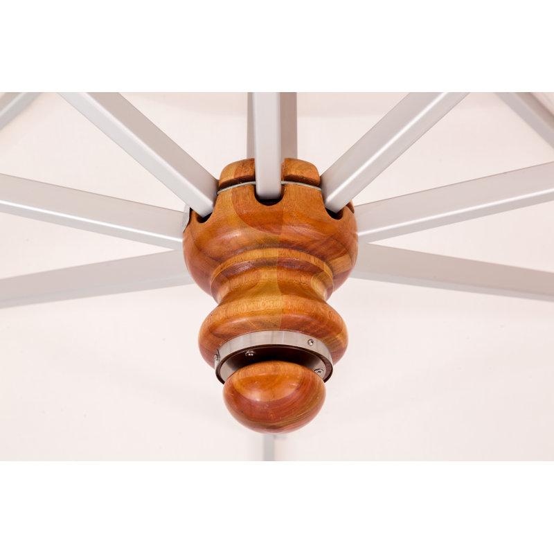 Pendulum 10' x 13.1' Rectangle Cantilever Umbrella, Natural, Paver Frame