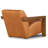 Giza Full-Grain Genuine Italian Leather Lounge Chair