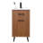 18'' Modern Freestanding Single Bathroom Vanity Set