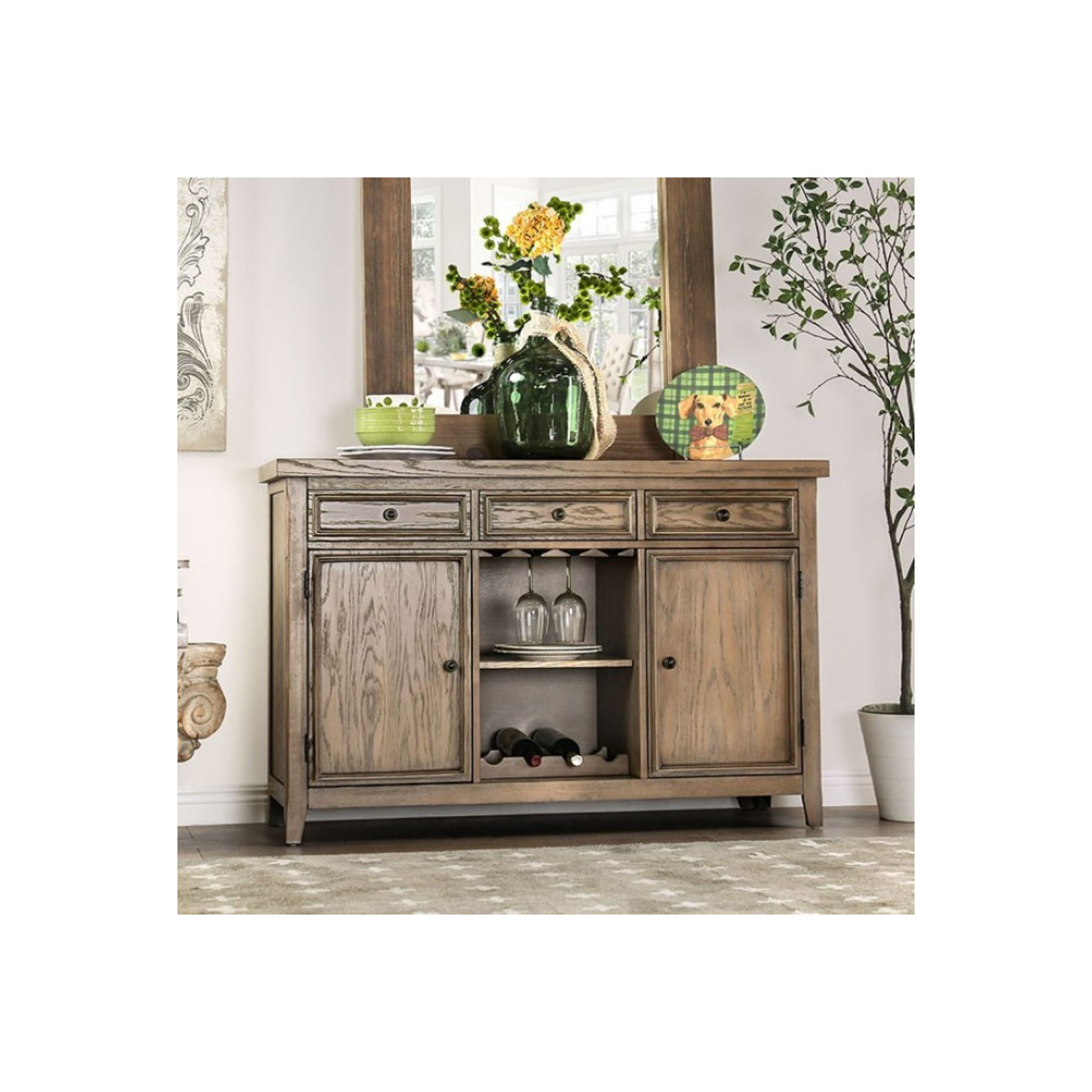 Chianti 54.75'' Sideboard, Natural