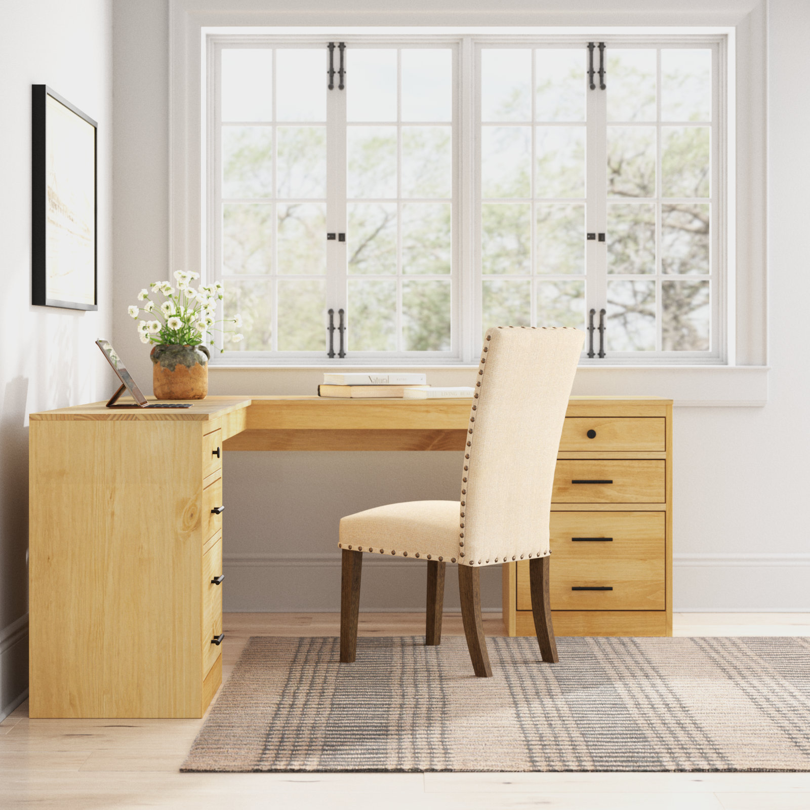 Torei L-Shaped Executive Desk
