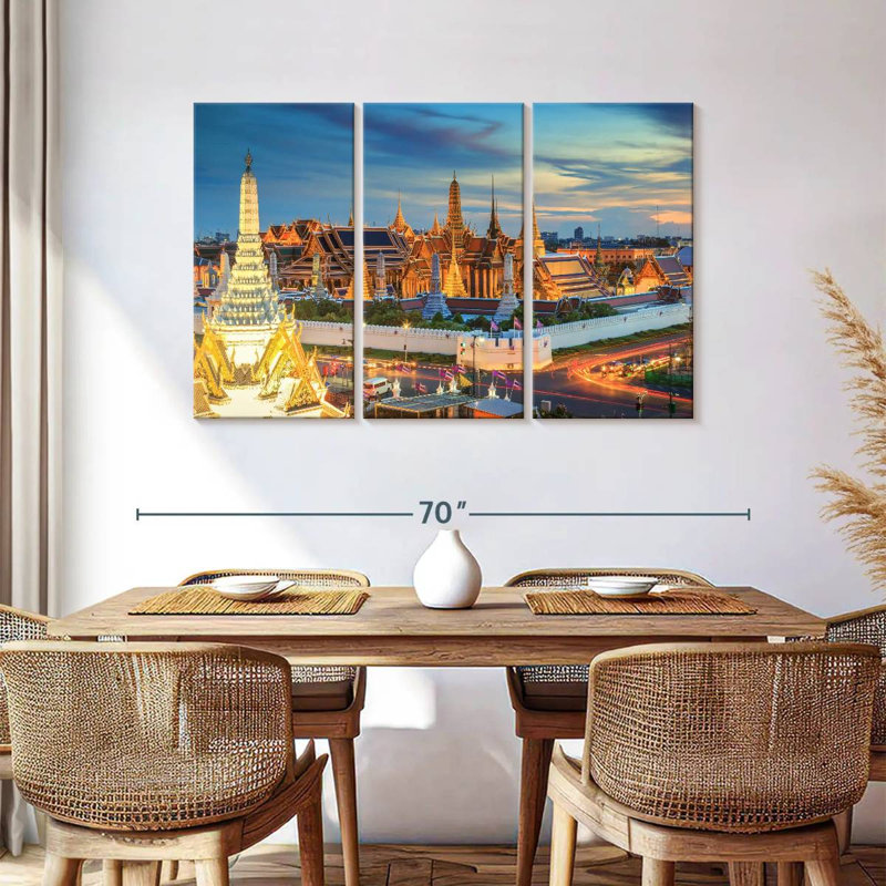 Adella Wat Phra Kaew Temple, 36" H x 57" W
