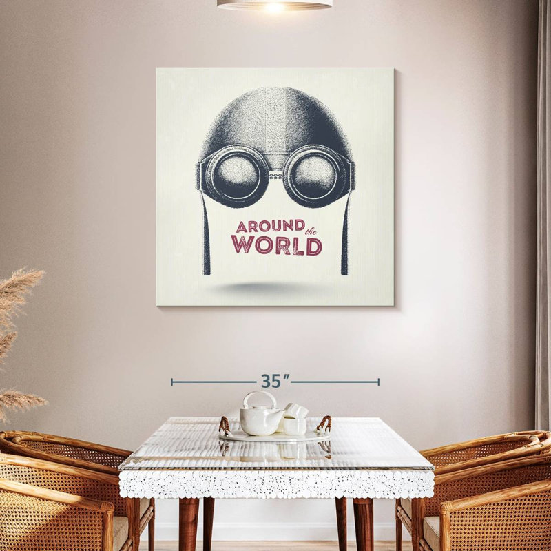 Tergel Around The World Aviator, 39" H x 39" W