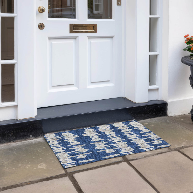 Tapis intérieur / extérieur Maliana, Rectangle 1 pi 8 po x 2 pi 6 po