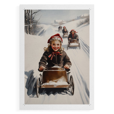 Art des Fêtes de Noël - Série 2-CCL III - Impression sur toile seulement - NON-CADRE