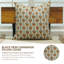 Housse de coussin à motif floral de style bohème Artisan-107282464-107282480-107282485