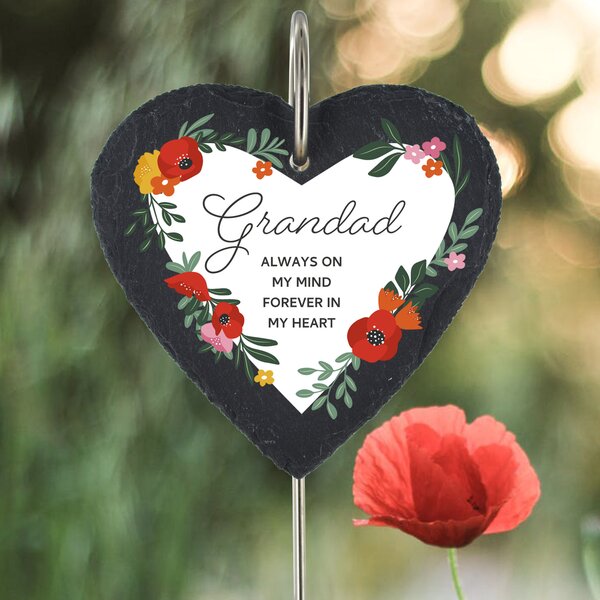 Happy Larry Lummus Daffodil Grandad Memorial Plaque