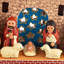 Ensemble de crèche de noël magnifique
