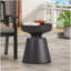 Table d'appoint d'extérieur en béton léger