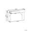 Surai 120cm Console Table