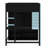 Space-Saving High Sleeper Featuring Workspace, Accessible Wardrobe Storage, and Dynamic LED Light Strips-2016244987
