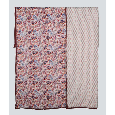Cotton Paisley Quilt