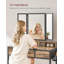 Aliviana Dressing Table with Mirror