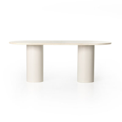 Belle Oval Marble Dining Table