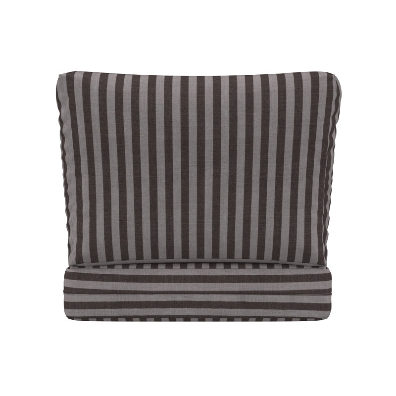 Kacy Sunbrella® Outdoor Patio Chaise Lounge Cushion, Sunbrella Sail Away Java