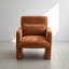 Fauteuil d'appoint moderne, fauteuil de salle à manger en tissu Boucle-1131549159