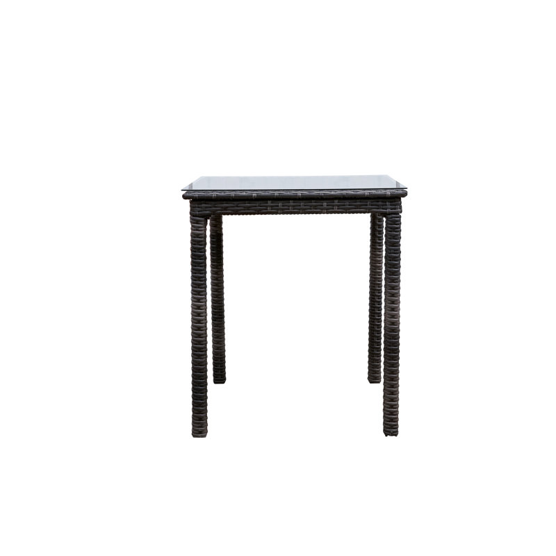 Table de bar en verre Donley
