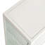 Armoire moderne avec trois rangements, répondant à différentes exigences de rangement, tablettes blanches de 28,31 po-1509038167