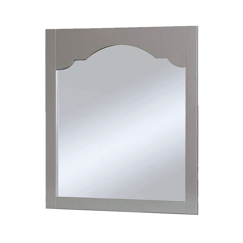 Miroir de commode Chauncy, Gris