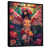 Black Floater Framed