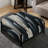 Nordic Contrast Ii - Striped Large Square Ottoman