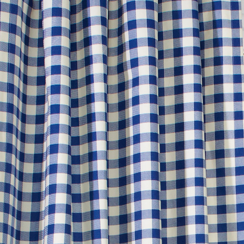 Thermalogic Cotton Blend Room Darkening Curtain Pair, Blue, 80" H x 40" W