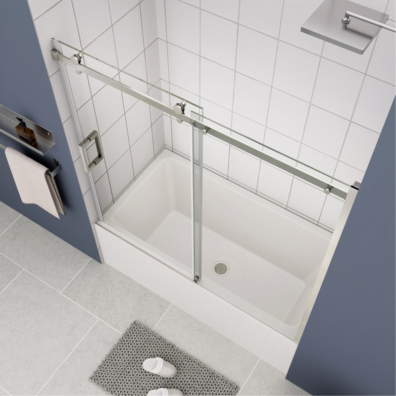 Bathtub Shower Door, Chrome