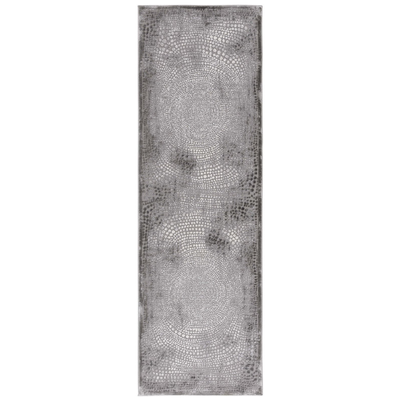Blossie Performance Abstract Rug, Runner 2'7" x 8'
