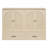 Murphy Full Size Bed With Large Drawers, Gold