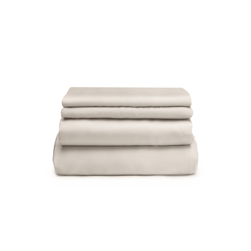 Eco Friendly 100% Tencel Sheet Set, King, Sand